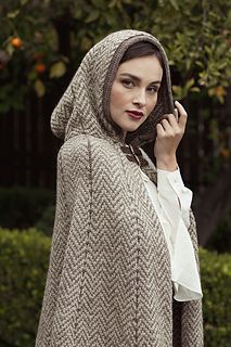 Olivia_s_cape_1_small2 Cape Knitting Pattern, Knitted Cape Pattern, Cloak Pattern, Halloween Knitting, Stranded Knitting Patterns, Knitting Poncho, Grid Patterns, Crochet Cape, Cape Pattern