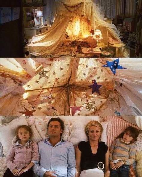 The Holiday- I want a tent like this Home Movie Quotes, Love Actually Movie, Kids Tents, Chick Flicks, Jude Law, Cameron Diaz, Love Actually, Holiday Pictures, Holiday Movie