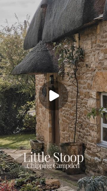 Stone Cottages Interior, Small Stone Cottage, Chipping Campden, Stow On The Wold, Crooked House, Stone Cottages, Flagstone Flooring, Fairytale Cottage, Sand Stone