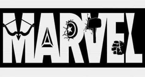 #marvel #marvelavengers Marvel Font, Avengers Decals, Marvel Studios Logo, Marvel Svg, Logo Marvel, Disney Silhouette, Marvel Superheroes Art, Stencil Fabric, Marvel Tattoos