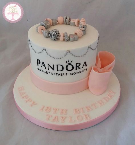 30th Birthday Party Women, Pandora Cake, Cake Sicles, Cake Graphic, Chanel Cake, 14th Birthday Cakes, 13 Birthday Cake, Birthday Cakes For Teens, 21st Birthday Cakes