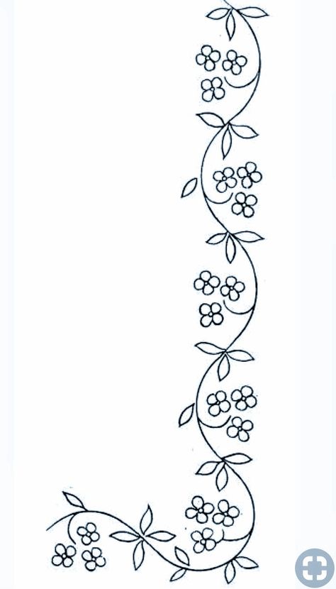 Sulaman Pita, American Traditional Tattoo Ideas, Traditional Tattoo Ideas, Traditional Tattoo Designs, Flower Pattern Drawing, Basic Hand Embroidery Stitches, Simple Hand Embroidery Patterns, Hand Painted Fabric, Embroidery Template