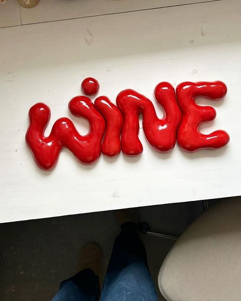 PAULA ATELIER (@paula.atelier) • Instagram photos and videos Ceramic Letters Ideas, Ceramics Hand Building, Creative Ceramics Ideas, Paula Atelier, Ceramic Logo, Ceramic Letters, Ceramic Business, Making Ceramics, Decor Pottery