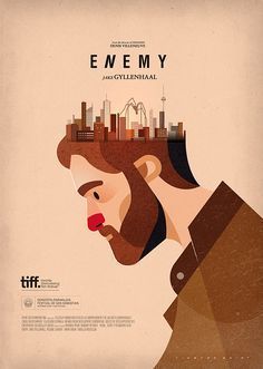 ENEMY Behance Cover Design Ideas, Film Poster Design Graphics, Animation Poster Design Ideas, Flat Poster Design, Graphic Design Posters Ideas Creativity, Illustration Cover Design, Vector Poster Design, Animation Poster, Illustration Design Graphique