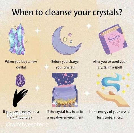 Quick tip ✨for my crystal enthusiast | Gallery posted by ☽◯☾Eclectic☆ | Lemon8 Salt Safe Crystal List, How To Cleanse Crystals, Crystals For Tarot, Crystals For Beauty, Crystals For Happiness, Crystal Spells, Wicca Crystals, Crystal Witch, Crystal Healing Chart