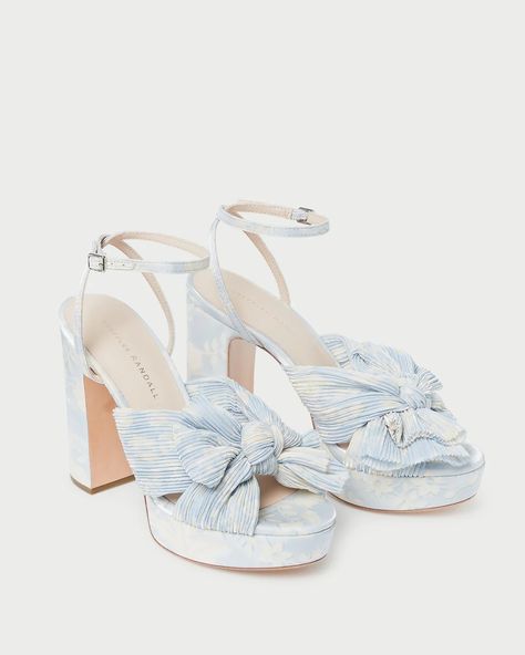 Light Blue Wedding Shoes, Baby Blue Heels, Light Blue Heels, Bridal Shoe, Light Blue Wedding, Blue Wedding Shoes, Fancy Shoes, Bow Heels, Blue Heels