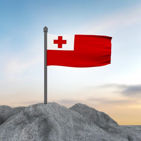 Tonga, Flag