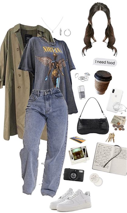 Ahs Inspired Outfits, Movie Day Outfit, Ideas For Rings, Pretty Outfit Ideas, Mood Clothes, Swaggy Outfits, Outfit Maker, Outfit Shoplook, Edgy Outfits