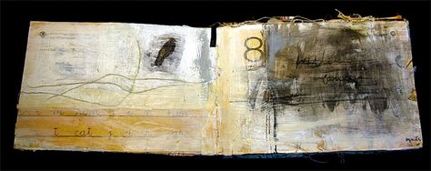 Concertina Sketchbook Mixed Media, Liz Ackerley Art, Architectural Painting, Contemporary Collage, Seth Apter, Collage Inspiration, Artist Journal, Visual Journal, Sketchbook Art