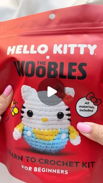 The Woobles on Instagram: "🚨NEW KITS ALERT: If you’re ready for some major adorableness in your life, then come scoop up @hellokitty , My Melody, and Cinnamoroll in the Cuteness Overload Bundle! Overflowing with members of the @sanrio crew plus their can’t-live-without accessories, it’s a cute addition to any Woobler’s collection.  #thewoobles #amigurumi #crochet #crochetkit #amigurumikit #learntocrochet #learncrochet #crochetforbeginners #amigurumiforbeginners #learnamigurumi #crocheting #learntocrochetkit #wooblescrochet #sanrio #hellokitty #mymelody #cinnamoroll" Woobles Crochet Kit, The Woobles, My Melody And Cinnamoroll, Amigurumi For Beginners, Crochet Kit, My Melody, Learn To Crochet, Crochet For Beginners, Amigurumi Crochet