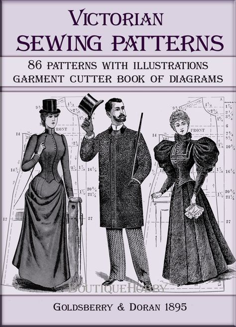 Victorian Costumes SEWING PATTERNS-2 Original book printed in 1895 86 patterns of costumes and dresses of the Venetian era for women and children. Ebook only, not paper book. File Type: PDF Format - 1 instant download files 178 Pages, Language: English Refunds or returns are not accepted. Therefore, ALL SALES ARE FINAL. However I am glad to resend any file that has been corrupted or does not work in instant download. Please contact me if you have any questions. ---------------------------------- Victorian Clothing Patterns, Sewing Victorian Dresses, Victorian Bodice Pattern, Victorian Sewing Patterns, Vintage Victorian Dress For Dressmaking, Victorian Era Patterns, Truly Victorian Pattern, Victorian Dress Pattern, Victorian Sewing