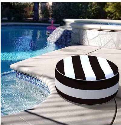 Fancy Pool Party, Beach Dinners, Inflatable Ottoman, Resort Party, Ottoman Round, Garden Camping, Outdoor Look, Foot Rest Ottoman, Beach Dinner