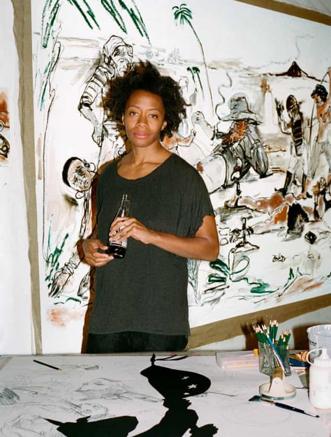 Black Female Artists, Turbine Hall, Body Aesthetics, Kara Walker, Lisson Gallery, Tate Gallery, Black Figure, Artistic Installation, Artist Aesthetic