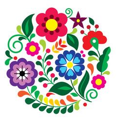 Mexican Flower Drawing Easy, Painting Mexican Flowers, Mexican Folk Art Coloring Pages, Mexican Style Flowers, How To Paint Mexican Flowers, Mexican Floral Tattoo, Otomi Earrings, Mexican Flower Art, Mexican Terrace