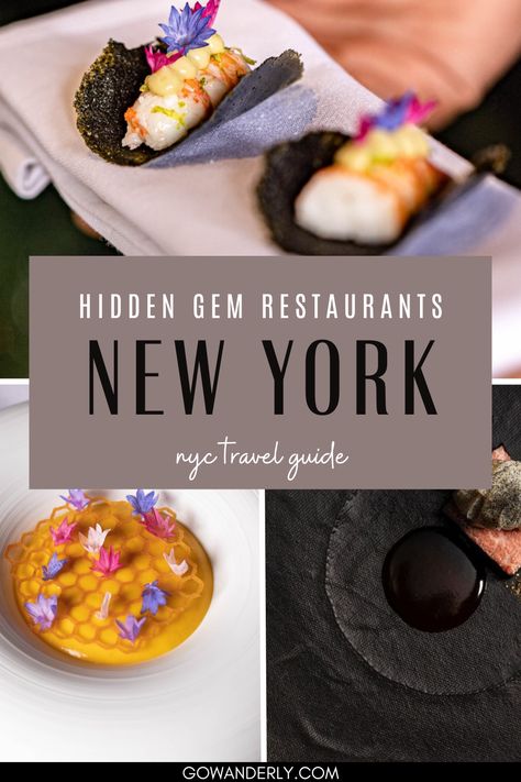 13 must-try hidden gem restaurants in New York City, perfect for any visitor. Hidden Gems Nyc, Restaurants In Nyc, Nyc Travel Guide, Restaurants In New York, New York Food, Miss Perfect, Visiting Nyc, Unique Restaurants, Restaurant New York