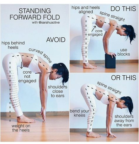 Best pose for lower back pain Standing Forward Fold, Forward Fold, Yoga Beginners, Yoga Help, Yoga Exercises, Easy Yoga Workouts, Types Of Yoga, Yoga Block, Easy Yoga