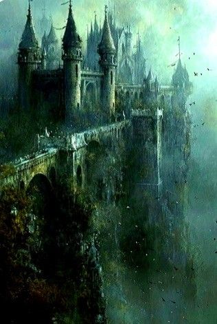 Dark Fairytale Aesthetic, Fantasy Statue, Fairytale Aesthetic, Dark Fairytale, Mystical Places, Fantasy Stuff, Mixed Media Art Canvas, Heroic Fantasy, Architecture History