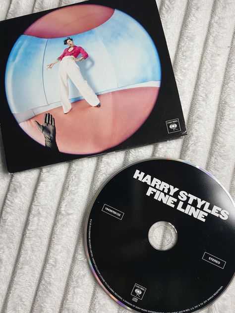 #harrystyles #fineline (mypic)🏹🤎 Harry Styles Cd, Cd Aesthetic, Fine Line Harry Styles, Perfect Handwriting, Vinyl Aesthetic, Cd Collection, Christmas 2023, Fine Line, Wish List