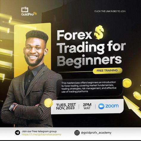 Forex Banner Design, Forex Social Media Design, Forex Trading Flyer Design, Webinar Design, College Ad, Inspiration Designs, Church Backgrounds, Training Design, Event Posters