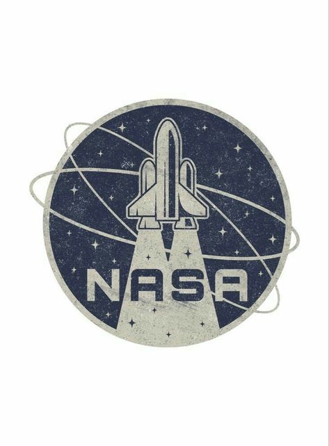 Nasa Drawing, Nasa Vintage, Nike Logos, Nasa Art, Nasa Wallpaper, Nasa Poster, Vintage Nasa, Nasa Logo, Pop Art Wallpaper