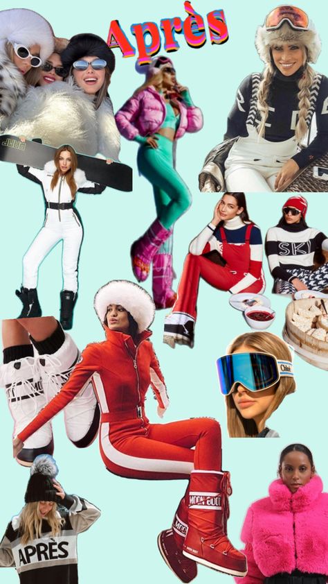 Apres Ski Aesthetic Party, Apres Ski Theme Party Outfit, Apres Ski Party Outfit, Apres Ski Party Decoration, Apres Party, Ski Lodge Party, Nye 2025, Aspen Ski, Ski Aesthetic