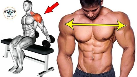 8 Exercises that make the shoulder grow fast - best Gym (2) - YouTube in 2022 | Best shoulder workout, Shoulder workout routine, Workout training programs Solder Workout, Shoulder And Trap Workout, Delts Workout, Workout In Gym, Gym Back Workout, Shoulder Workout Routine, Shred Workout, Chest Workout Routine, Strengthen Your Back