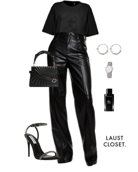 After Party Outfit Black Women, All Black Outfit Elegant, Usher Concert Outfit Ideas, Casual Clubbing Outfits, House Party Outfit Casual, Fashion Classy Outfits, Outfit Elegant, All Black Fashion, Outfit Layout