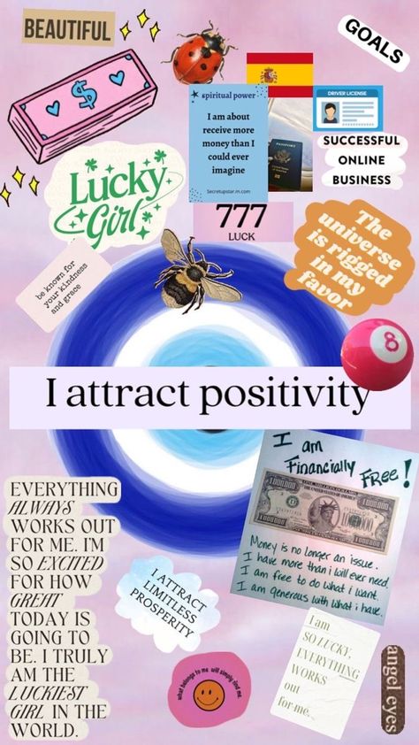 I Attract, Spiritual Wallpaper, Positive Wallpapers, Vision Board Wallpaper, Motivational Quotes Wallpaper, Vision Board Affirmations, Vision Board Manifestation, Vie Motivation, Vision Board Inspiration