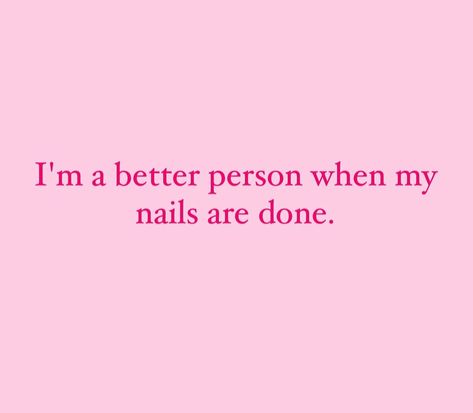 I’m a better person when my nails are done 💅 💅: @bpoindexter56 | @txchainsawmanicure #manicure #gelnails #TxChainsawManicure #selfcare #thebest #fypシ #fypシ゚viral 21st Birthday Girl, Communication Illustration, Girl Math, Girly Tingz, Im A Lady, Life Motto, Acrylic Nails Coffin Pink, Better Person, Relatable Post Funny