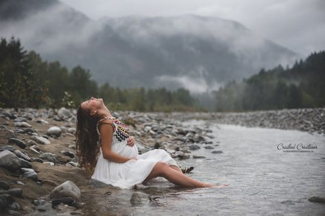 Water Maternity Photos, Connected To Nature, Maternity Photography Poses Pregnancy Pics, Maternity Photoshoot Poses, Maternity Inspiration, Birth Photographer, Vancouver Bc Canada, Maternity Photography Poses, Summer Pregnancy