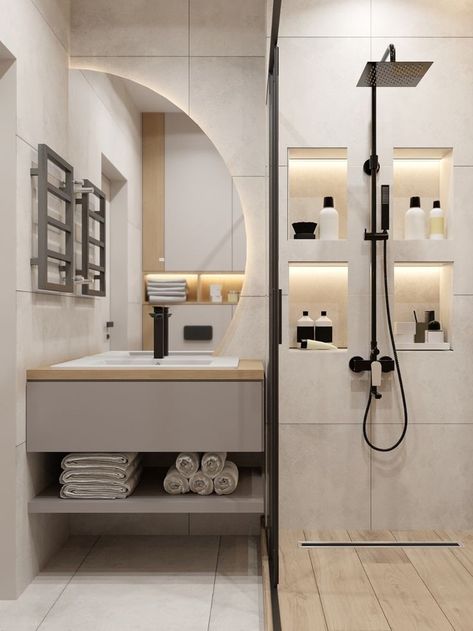 Minimalist Toilets, Yellow Kitchen Cabinets, Toilet And Bathroom Design, Bathroom Design Small Modern, Bathroom Interior Design Modern, Bathroom Cabinets Designs, Bathroom Decor Themes, Bathroom Design Layout, Washroom Design