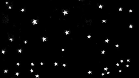 "without darkness we'd never see the stars." Gif, Stars, White, Black