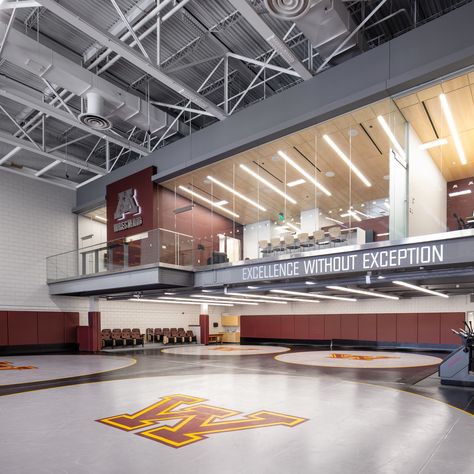 Wrestling Gym Design, Wrestling Room, Indoor Training Facility, Sports Training Facility Design, Garage Wrestling Gym, Athletic Training Facility, Sport Facility Architecture, Sports Training Facility Architecture, Hall Construction