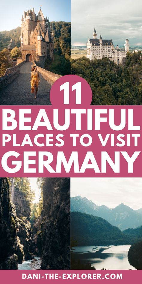 Explore unforgettable places to visit in Germany! From historic castles to stunning landscapes, get tips on the top spots to include in your German itinerary. — beautiful places to visit in germany | germany travel guide | germany things to do | germany aesthetic | germany photography | germany places to see | beautiful germany nature Best Places To Visit In Germany, Germany Places, Munich Travel Guide, Places To Visit In Germany, Germany Aesthetic, Germany Nature, Germany Travel Destinations, Beautiful Germany, German Travel