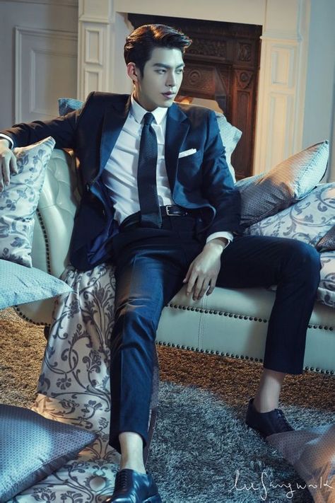 Kim Woo Bin Sleek and Stylish Starting Off 2015 in New Fashion Spread | A Koala's Playground Kim Wo Bin, Kim Woobin, Lee Hyun Woo, Yoo Ah In, Park Bo Gum, Woo Bin, Kim Woo Bin, Figure Poses, Kim Hyun