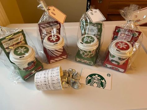 Starbucks Christmas Gift Ideas, Starbucks Cup Gift Filled, Starbucks Cup Gift Ideas, Cup Gift Ideas, Starbucks Cup Gift, Starbucks Christmas, Starbucks Cup, Cup Gifts, Christmas Gift Ideas