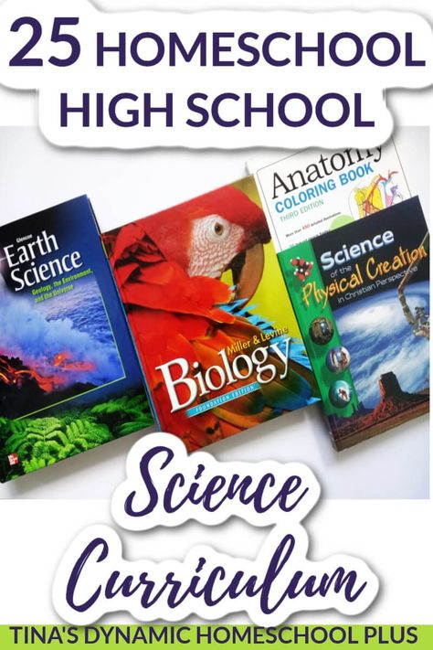 Before you can choose the right high school homeschool science curriculum for your teen you need to determine the answer to 7 questions. And it’s hard to go too wrong when narrowing down the options for homeschool high school science. There are so many wonderful science resources. Take your time learning the difference between them and understanding their approach and worldview. Determine too how important hands-on are to high school science. Understanding that meeting the lab requirement may be Biology Homeschool High School, Highschool Science, High School Earth Science, Homeschool Science Projects, Homeschooling High School, Homeschool Highschool, High School Homeschool, Science Homeschool, Homeschool High School Curriculum