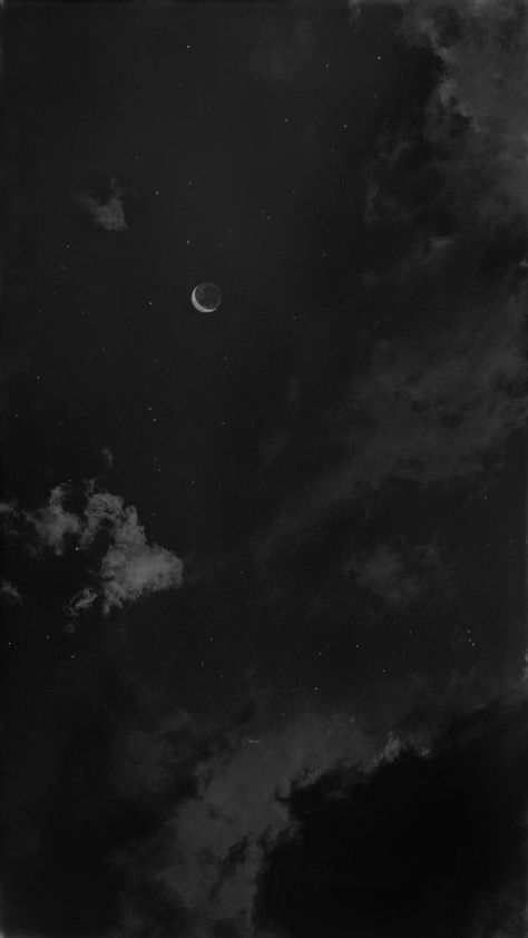 Black Roses Wallpaper, Wallpapers Black, Wallpaper Moon, Black Pinterest, Dark Black Wallpaper, Night Moon, Wallpaper Doodle, Black Phone Wallpaper, Cloud Wallpaper