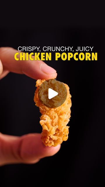 How To Make Chicken Popcorn, Kfc Chicken Popcorn Recipe, How To Make Popcorn Chicken, Your Food Lab, How To Make Kfc Chicken At Home, Easy Chicken Starter Recipe, Chicken Starters Recipes, Easy Chicken Recipes Indian, Best Popcorn Chicken Recipe