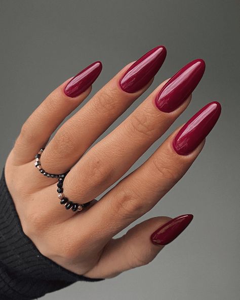 Discover the timeless allure of red nails with these 50+ classy designs that exude passion, power, and sophistication. From true red to matte, dark, and French tips, these manicures are a fashion statement that will never go out of style. Elevate your look and express your unique style with these glamorous and fun red nail designs. Find inspiration for your next manicure today! Stunning Nail Designs, Red Nail, Winter Nail, Nails Designs, Cherry Red, Red Nails, Dark Red, Valentine's Day, Almond