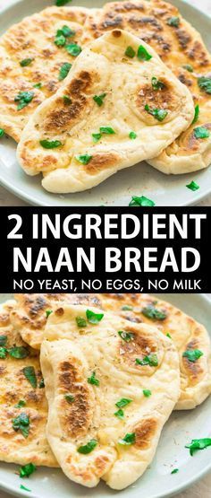 2 Ingredient Naan Bread, Naan Bread Recipe No Yeast, 2 Ingredient Naan, Naan Bread No Yeast, Naan No Yeast, Naan Bread Vegan, Bread No Yeast, Easy Naan, 2 Ingredient Dough