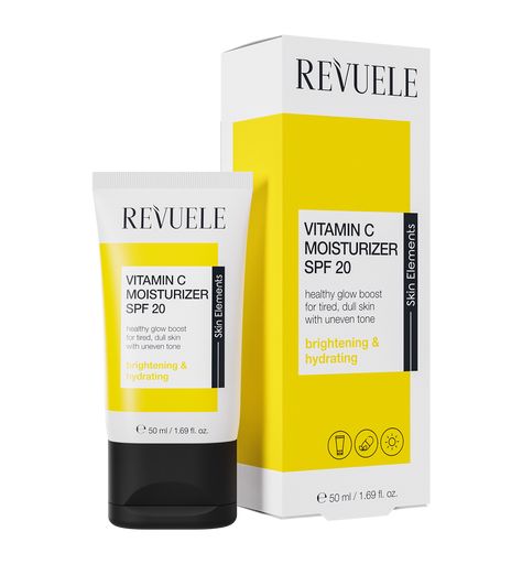 REVUELE VITAMIN C MOISTURIZER SPF 20 | Revuele Vitamin C Moisturizer, Beauty Habits, Healthy Glow, Dull Skin, Face Care, Vitamin C, Vitamins, Moisturizer, Skin Care