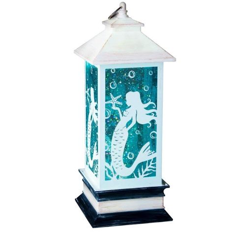 Diy Mermaid Decor, Mermaid Lantern, Little Mermaid Bedroom, Little Mermaid Bathroom, Mermaid Decor Bedroom, Mermaid Room Decor, Mermaid Bathroom Decor, Mermaid Sign, Mermaid Bedroom