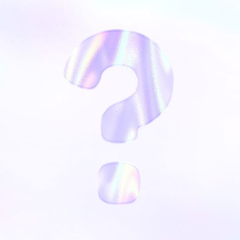 Symbol question mark psd shiny holographic pastel | free image by rawpixel.com / Chim Question Mark Png, Aesthetic Questions, Question Mark Background, Question Mark Icon, Aesthetic Quiz, Cute Questions, What's My Aesthetic, Mark Icon, Background Drawing