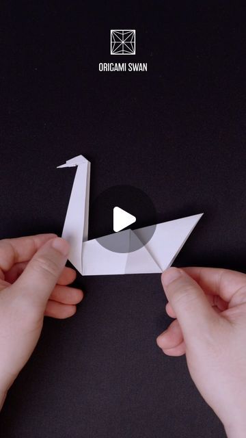 15K views · 1K likes | Paper Crafts 1101 on Instagram: "ORIGAMI SWAN   Designed by Unknown Modified by Papercrafts 1101  #paperswan #papercrafting #origami" Swan Paper Craft, Oragami Ideas Cute, Swan Craft, Swan Origami, Paper Swan, Tissue Paper Art, Swan Design, Origami Swan, Origami Videos