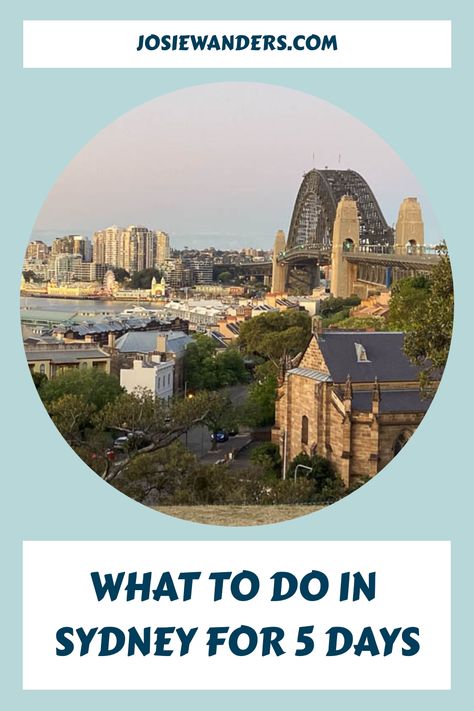 Find out what to do in Sydney in 5 days with this itinerary. Save this pin and click for more details! Sydney Itinerary, Itinerary Design, Sydney Restaurants, Visit Australia, Great Barrier Reef, Cairns, Birthday Bash, Sydney Australia, Gold Coast