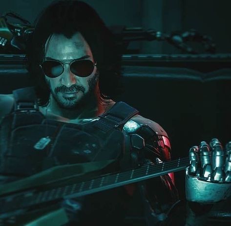 Johnny Silverhand, Playstation 5, Cyberpunk 2077, Cyberpunk, Playstation, Guitar