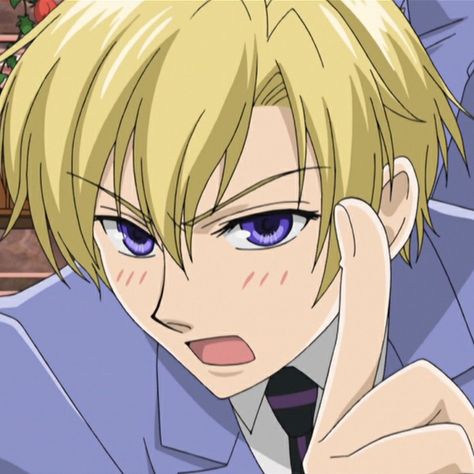 High School Host Club, Ouran High School Host Club, Host Club, Anime Character, High School, Blonde, Hair, Anime, Black