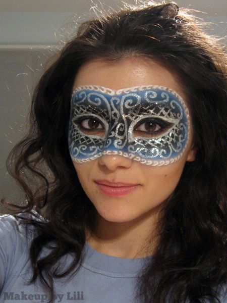 Maskerade Makeup, Masquerade Mask Makeup, Mardi Gras Makeup, Masquerade Makeup, Makeup Mask, Mask Face Paint, Adult Face Painting, Girl Face Painting, Venetian Carnival Masks