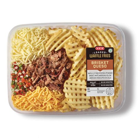 H-E-B Loaded Waffle Fries – Brisket Queso - Shop Beef at H-E-B Loaded Waffle Fries, Brisket Queso, Pantry Mixes, Heb Recipes, Homemade Pantry, Waffle Fries, Best Christmas Recipes, Coffee Varieties, Best Appetizer Recipes